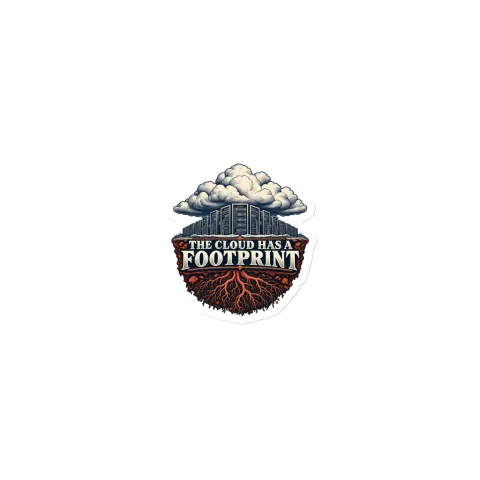 The cloud has a footprint, magnet