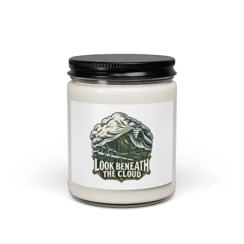 Look beneath the cloud, candle