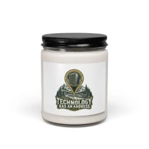 Technology has an address, candle
