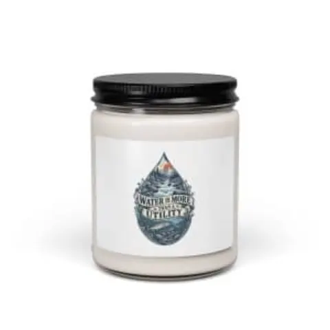 Water is more than a utility, candle