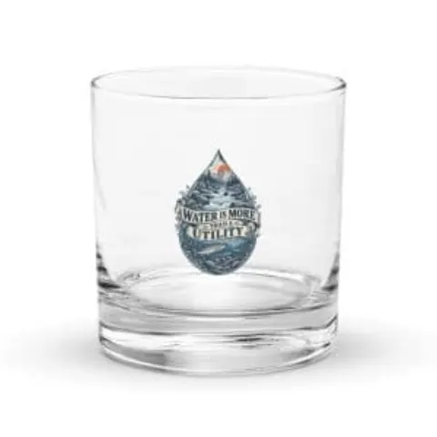Water is more than a utility, rocks glass
