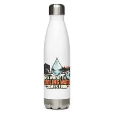 Ask where the cooling water comes from, water bottle