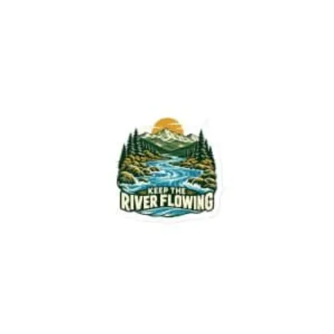 Keep the river flowing, magnet