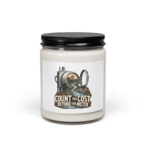 Count the cost beyond the meter, candle