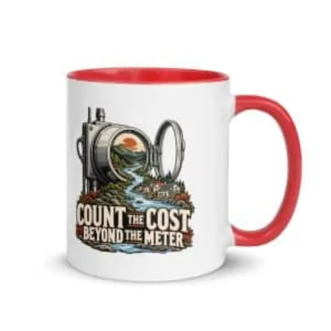 Count the cost beyond the meter, color inside mug